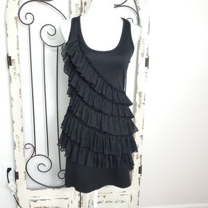 Steve Madden ruffled dress small